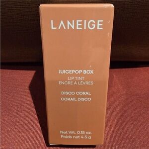 LANEIGE Juicepop Box Lip Tint - DISCO CORAL. BNIB 💥NEW💥NOT OUT YET